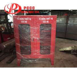 Tủ Dụng Cụ Thiết Bị Bảo Hộ PCCC 1100x1200x400 Dày 1,2 Ly Có Sẵn